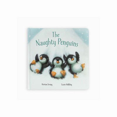 Jellycat The Naughty Penguins and Peanut Penguin Medium UK | 45021XEYW